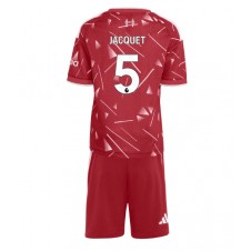 Liverpool Jeremy Jacquet #5 Hjemmedraktsett Barn 2026-27 Kortermet (+ korte bukser)